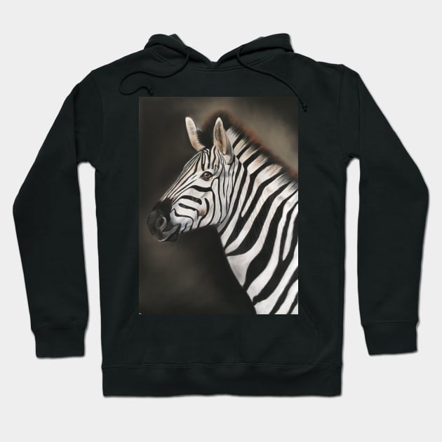 Little Zebra Hoodie by zelmifineart